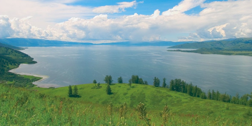 Kasachstan: Zhusymbay-See